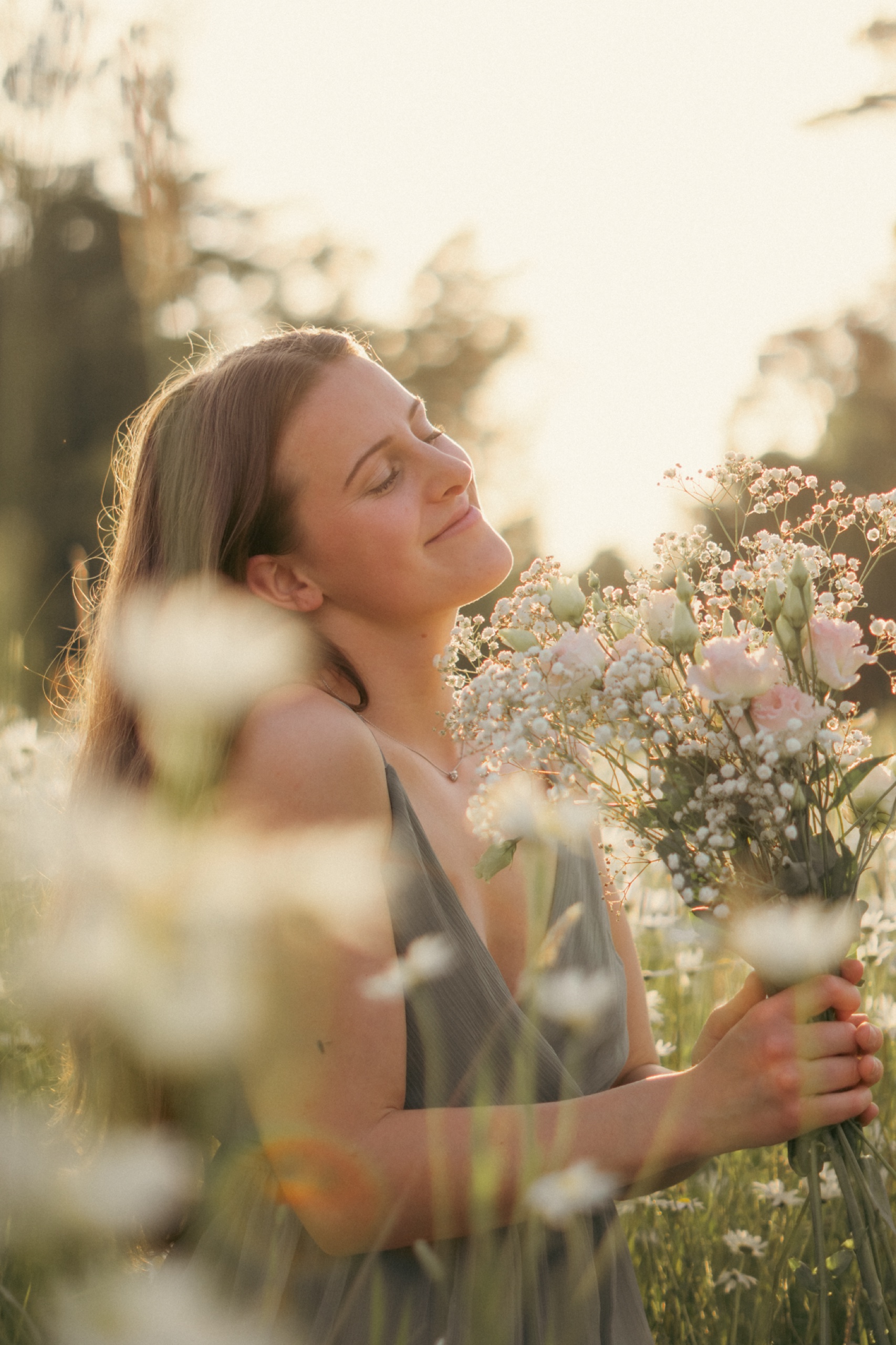 Entspanntes Porträt-Shooting im goldenen Abendlicht